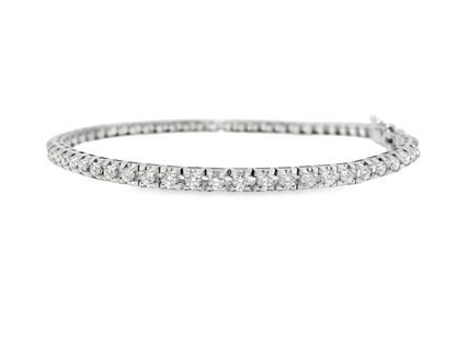2.00CT Diamond Bracelet 18k White Gold