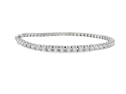 2.00CT Diamond Bracelet 18k White Gold