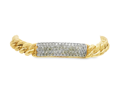 1.56CT Diamond Bracelet 14k Gold