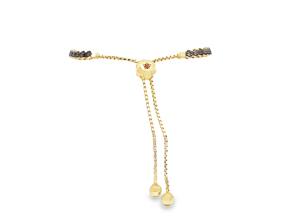 1.16CT Pink Sapphire Bracelet 14k Rose Gold