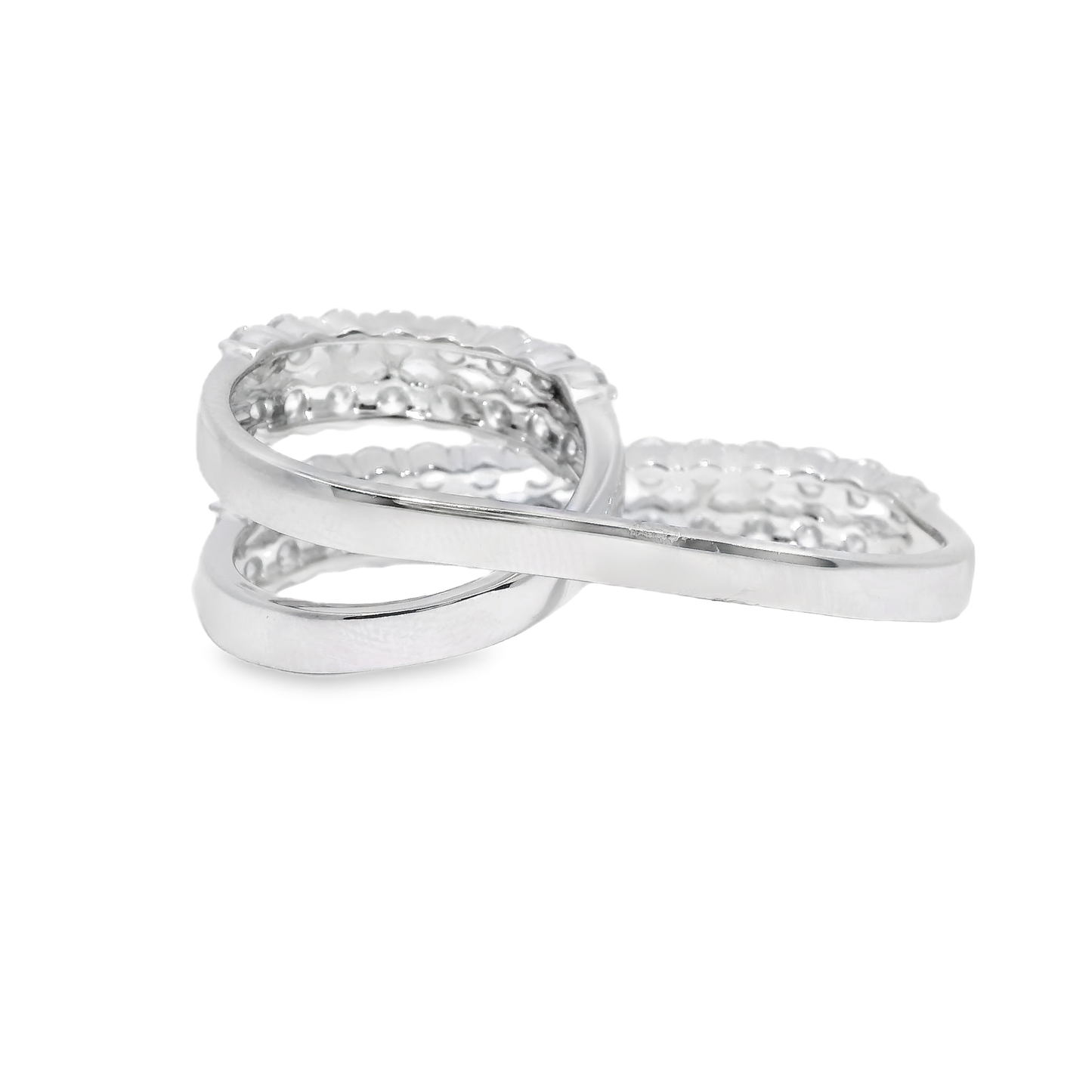 5.25CT Lab Diamond Ring 14k White Gold