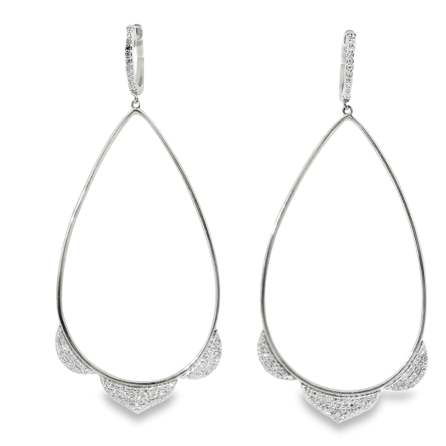0.73CT Diamond 14k Gold Earring