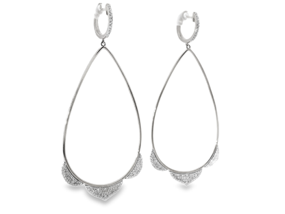 0.73CT Diamond 14k Gold Earring