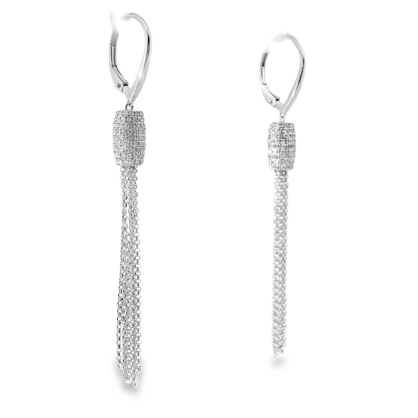 0.87CT Diamond 14k Gold Earring