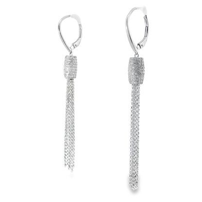 0.87CT Diamond 14k Gold Earring