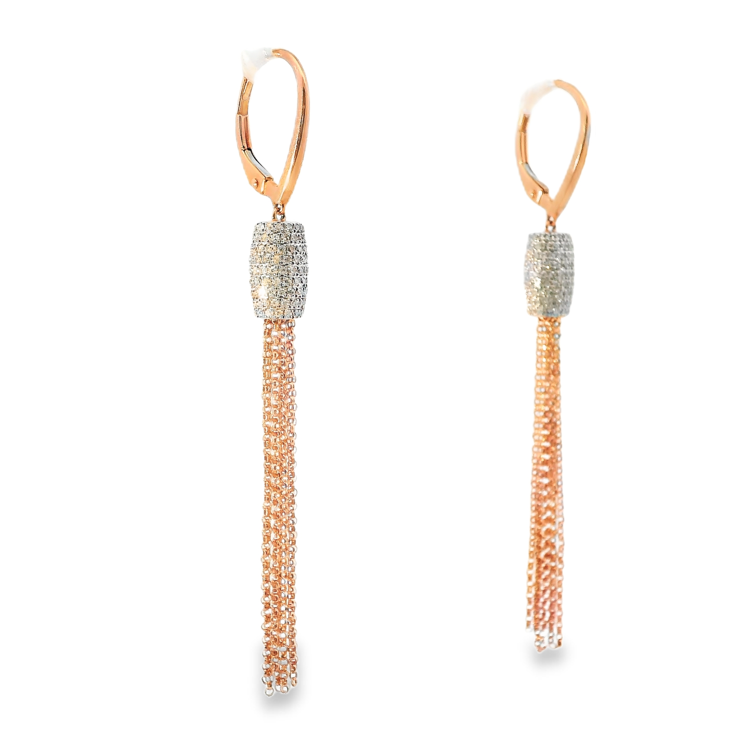 0.87CT Diamond 14k Gold Earring