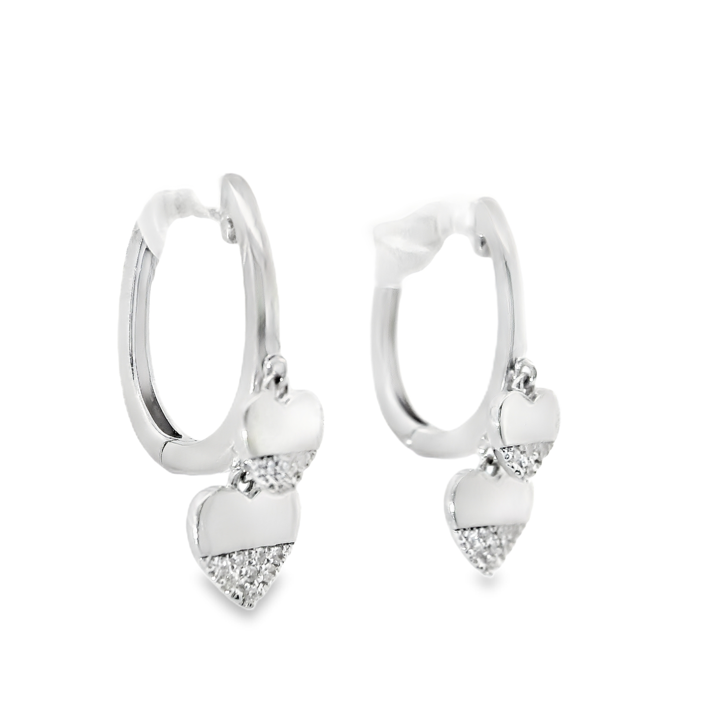 0.08Ct Diamond 14k Gold Earring