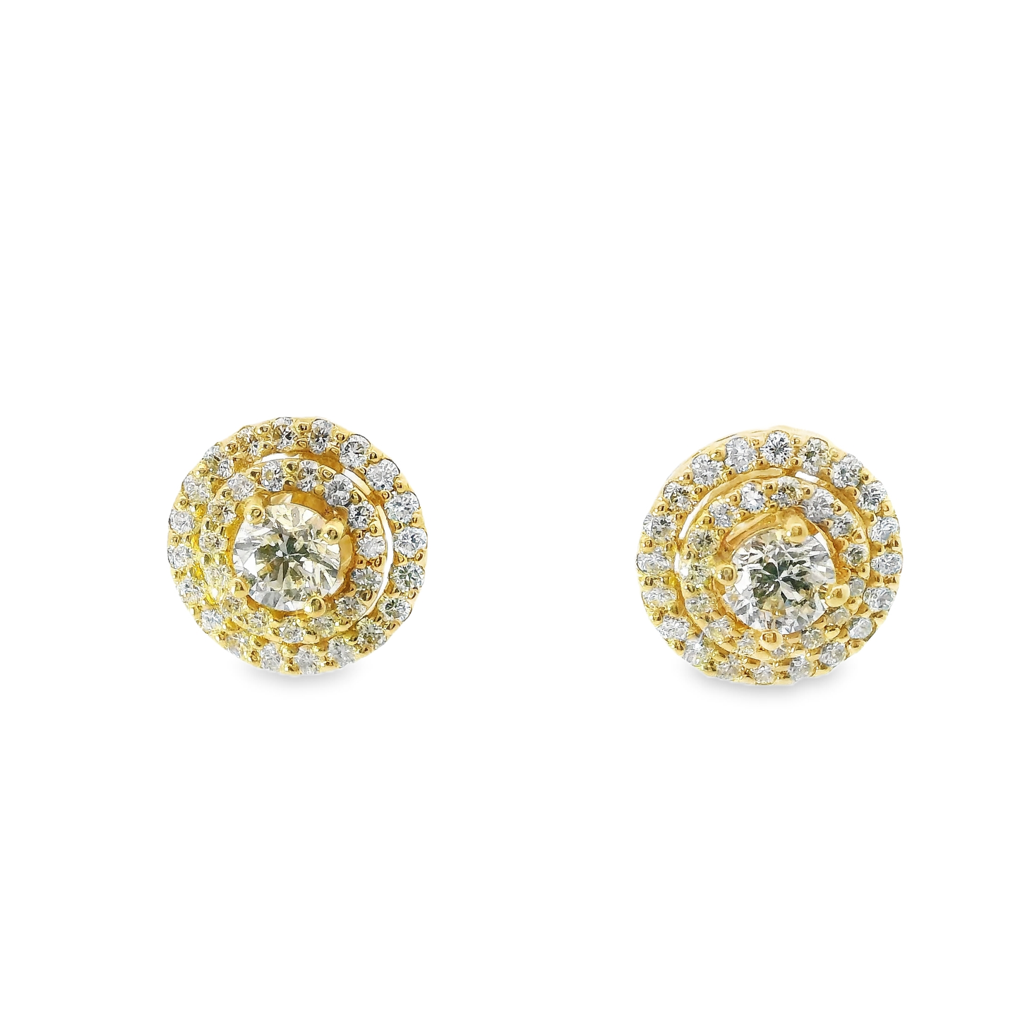 1.00CT Diamond 14k Gold Earring