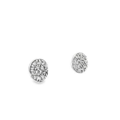 1.84CT Diamond 14k White Gold Earring