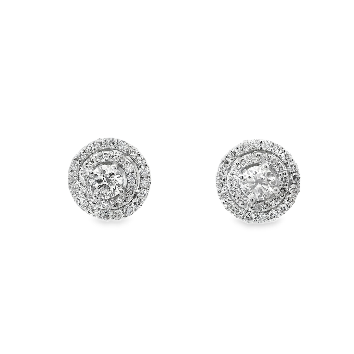 1.00CT Diamond 14k Gold Earring
