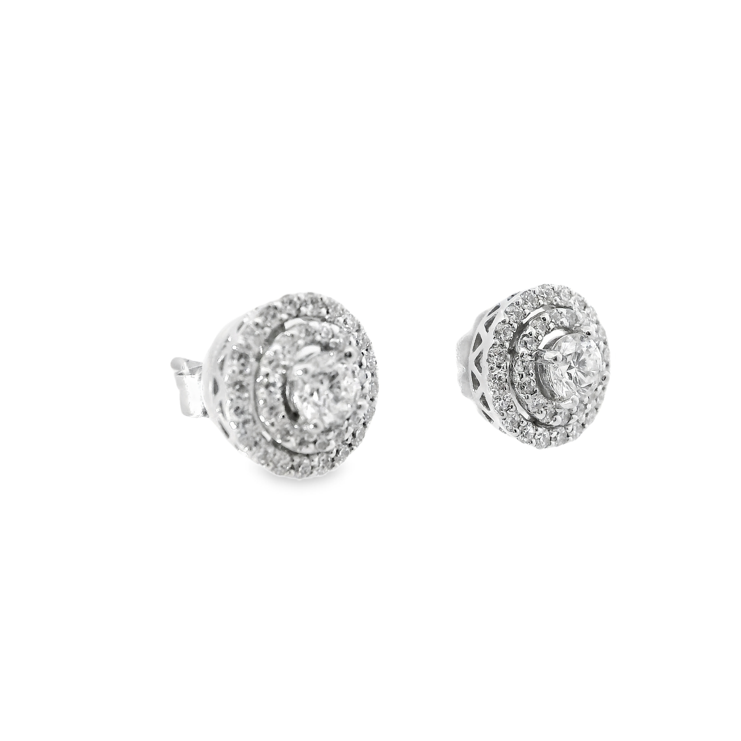 1.00CT Diamond 14k Gold Earring