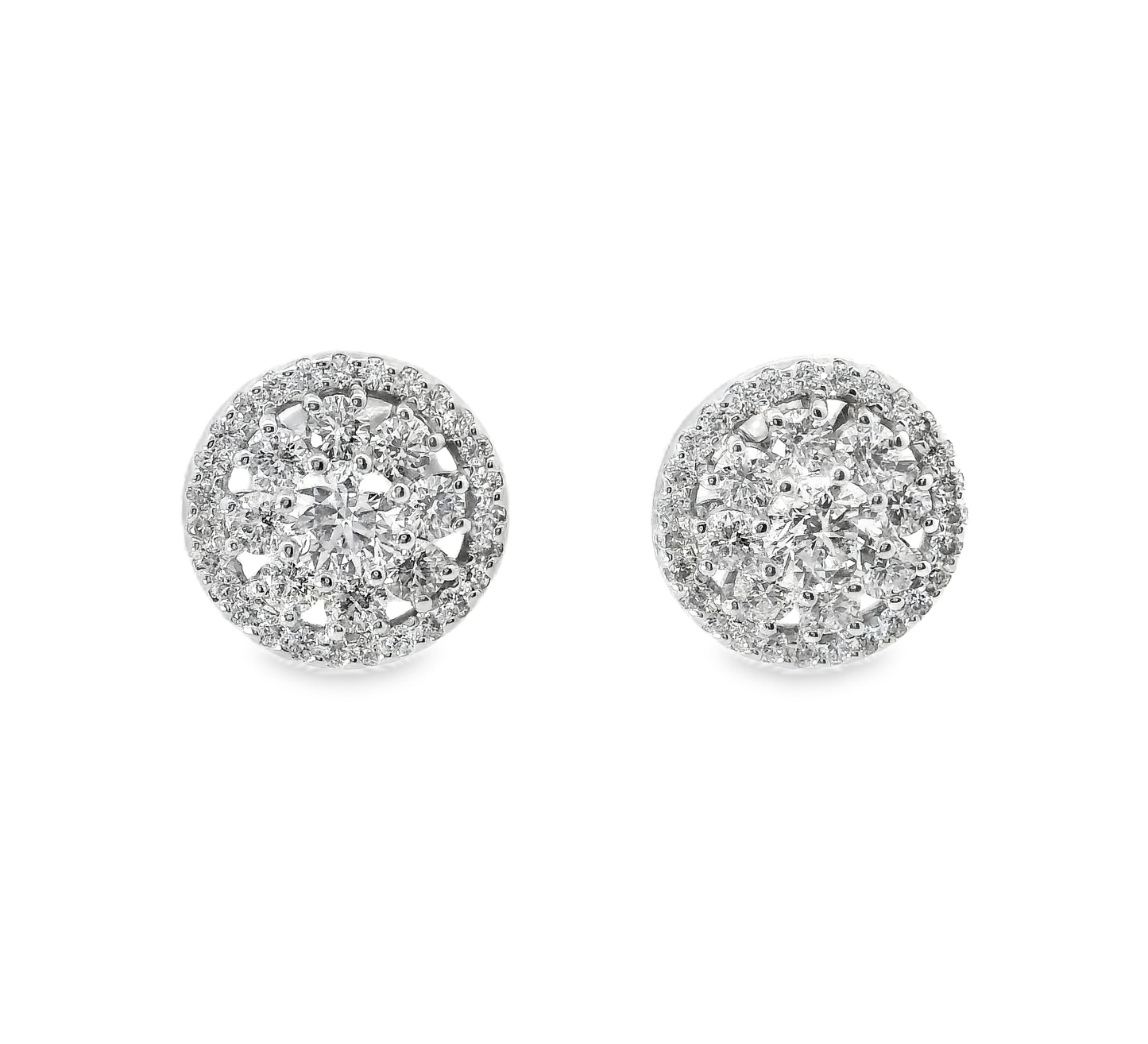 1.78CT Diamond 14k Gold Earring