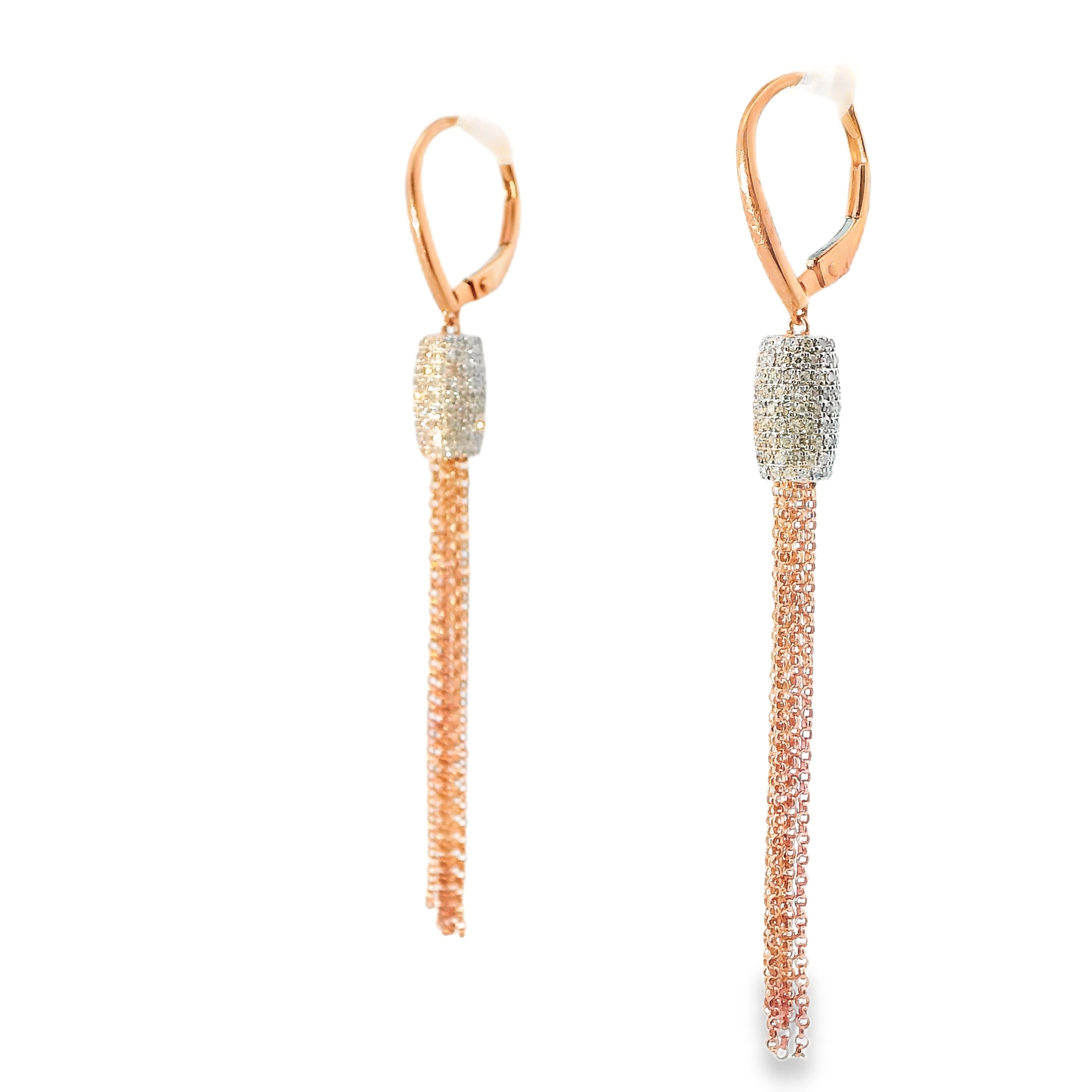 0.87CT Diamond 14k Gold Earring