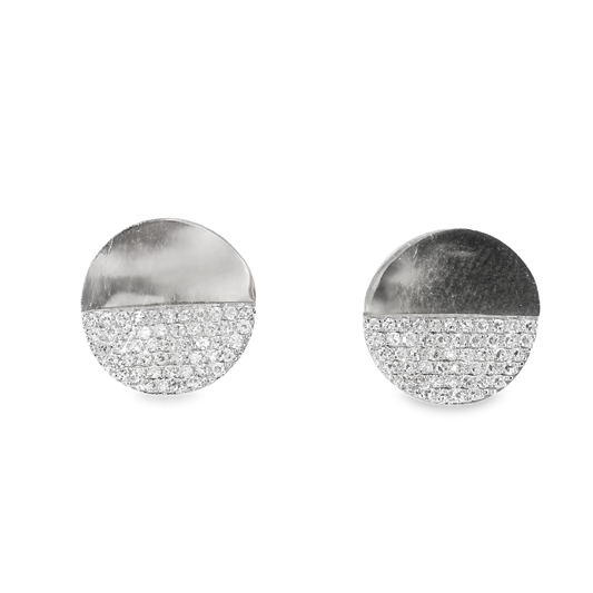 0.32CT Diamond 14k Gold Earring