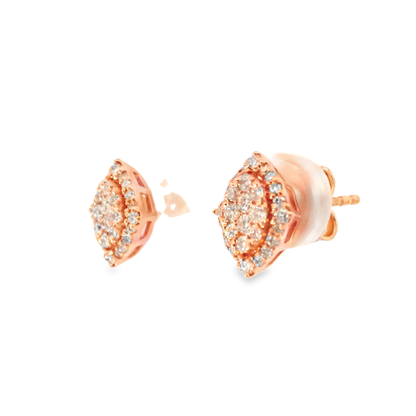 0.47CT Diamond 14k Gold Earring