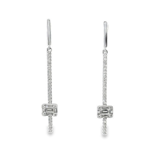 0.40CT Diamond 14k Gold Earring