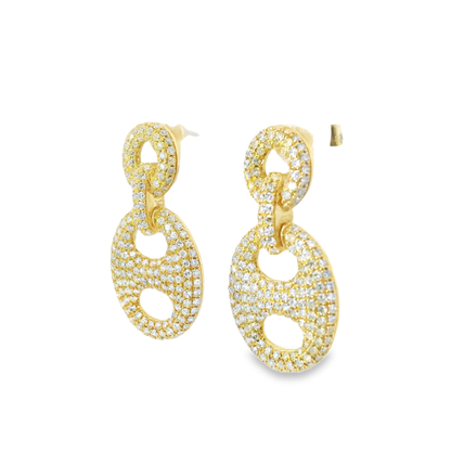 1.16CT Diamond 14k Gold Earring