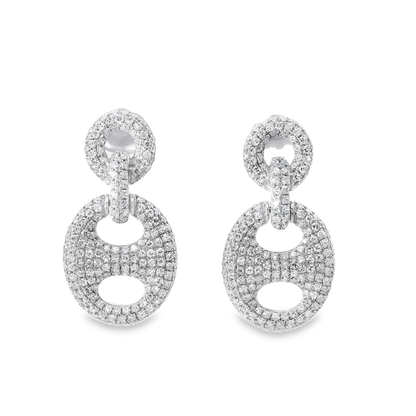 1.16CT Diamond 14k Gold Earring
