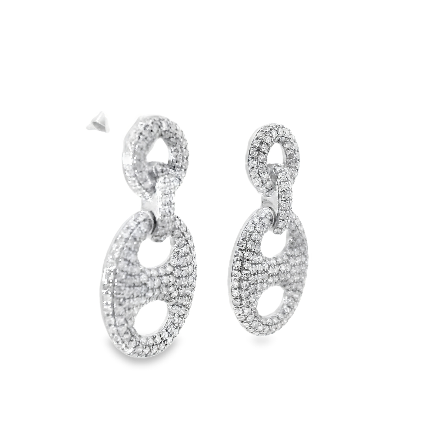 1.16CT Diamond 14k Gold Earring