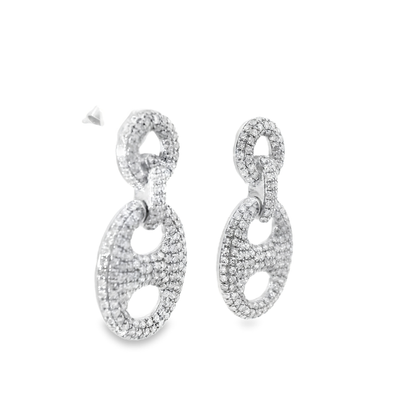 1.16CT Diamond 14k Gold Earring