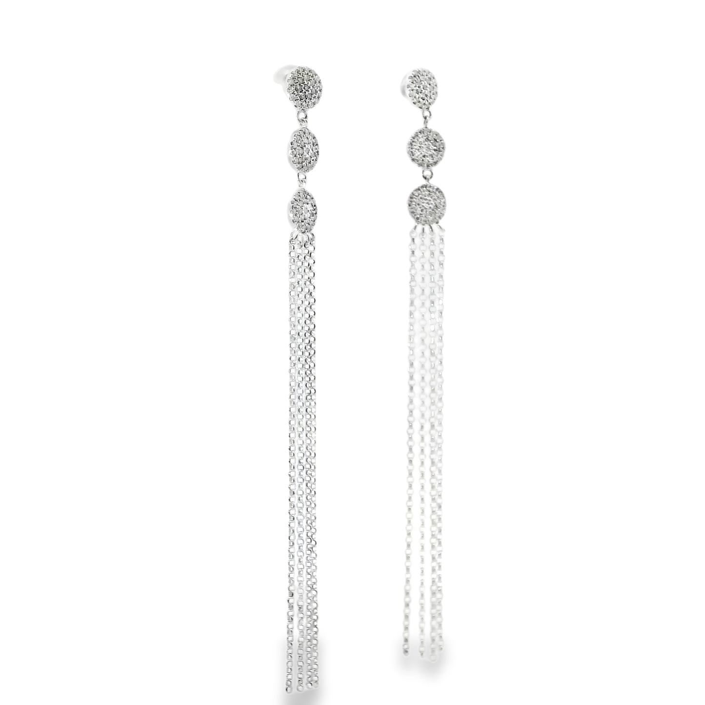 0.25Ct Diamond Earring 14k White Gold