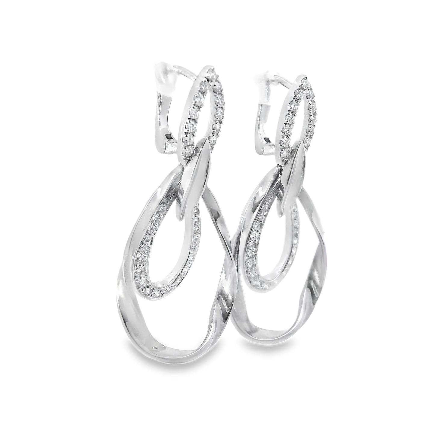 0.75CT Diamond Earring 14k Gold
