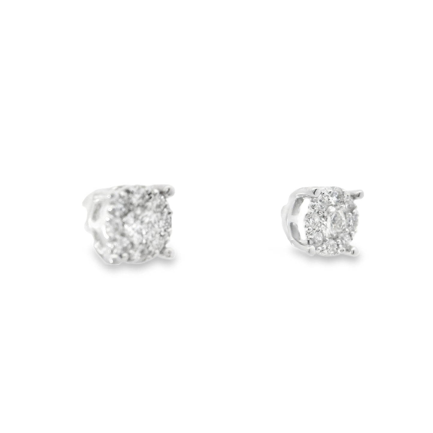 0.31CT Diamond Earring 14k White Gold