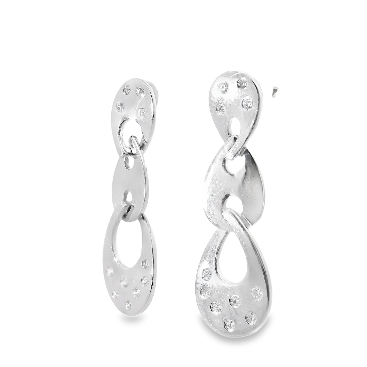 0.21CT Diamond 14k Yellow Gold Earring