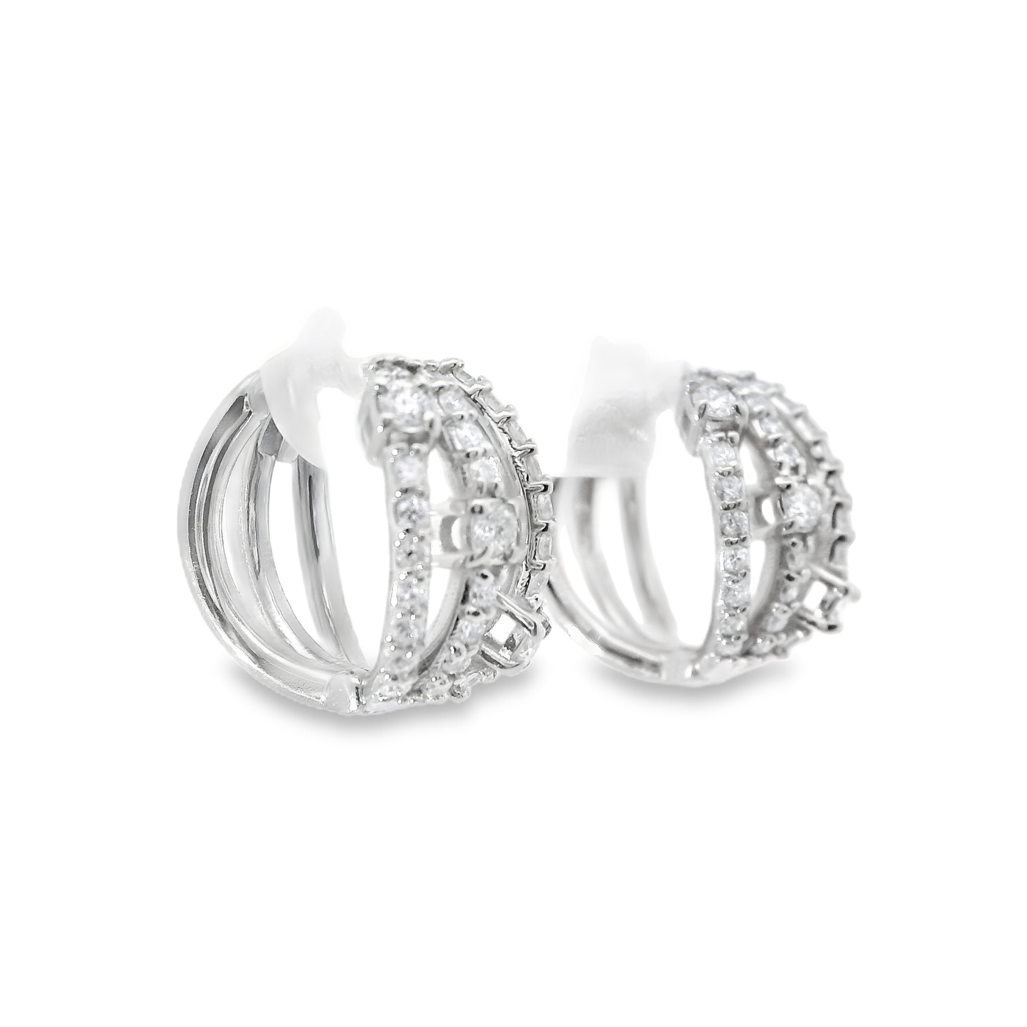 0.40CT Diamond  14k  Gold Earring