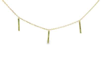 0.16CT Tsavorite Stone 14k Yellow Gold