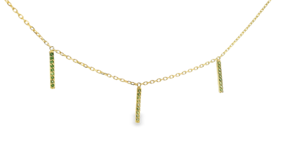 0.16CT Tsavorite Stone 14k Yellow Gold