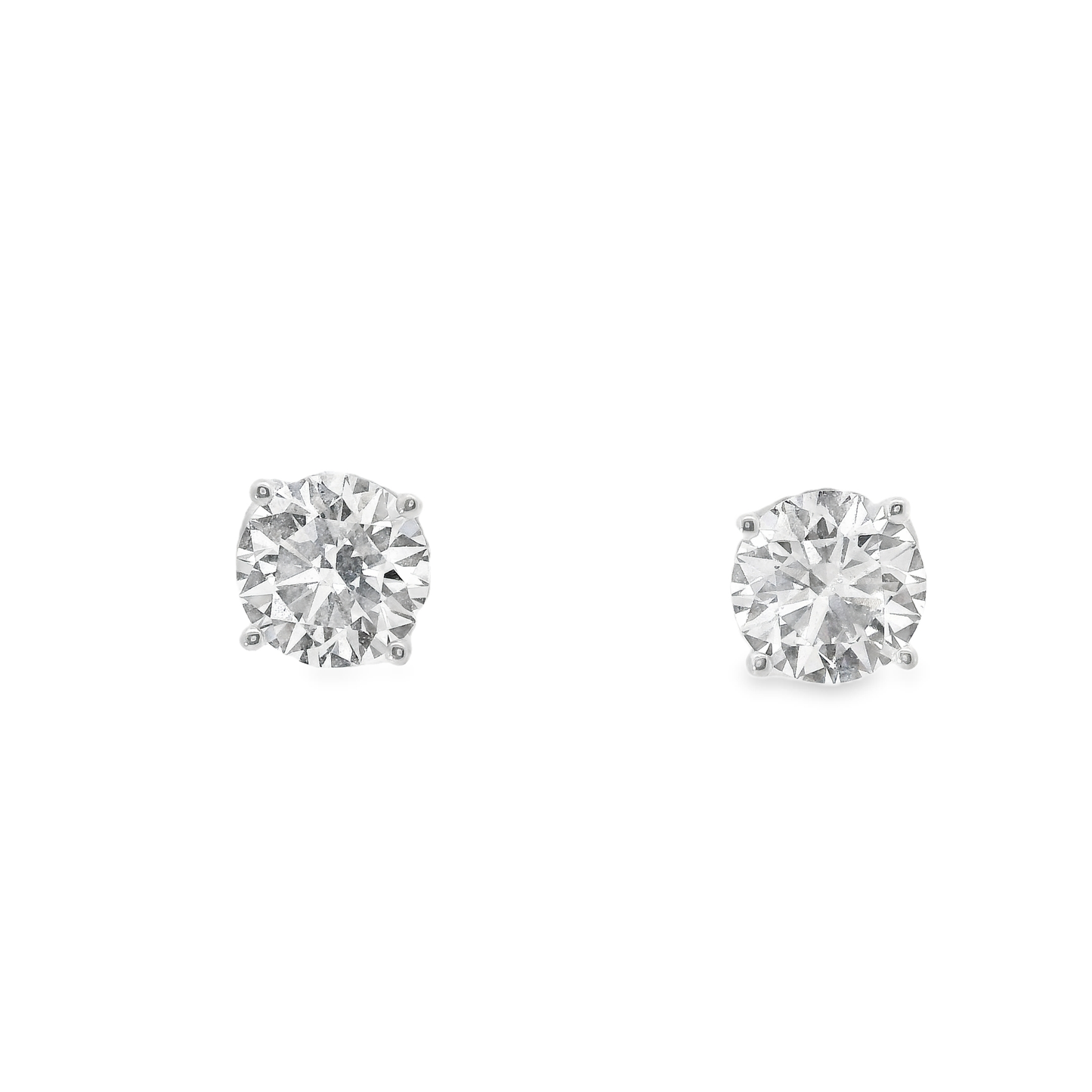 2.16CT Lab Diamond Certified Stud Earring