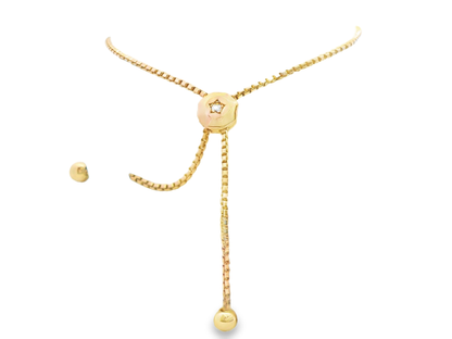 0.30CT Diamond Bar Zip Bracelet 14k Rose Gold