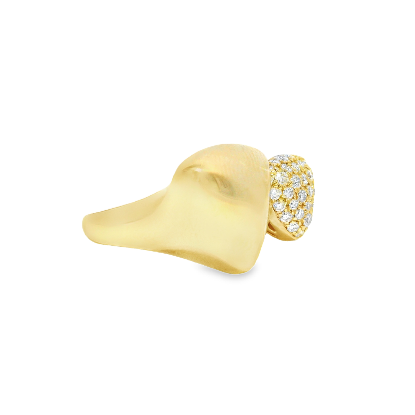 0.50CT Diamond Ring 14k Yellow Gold