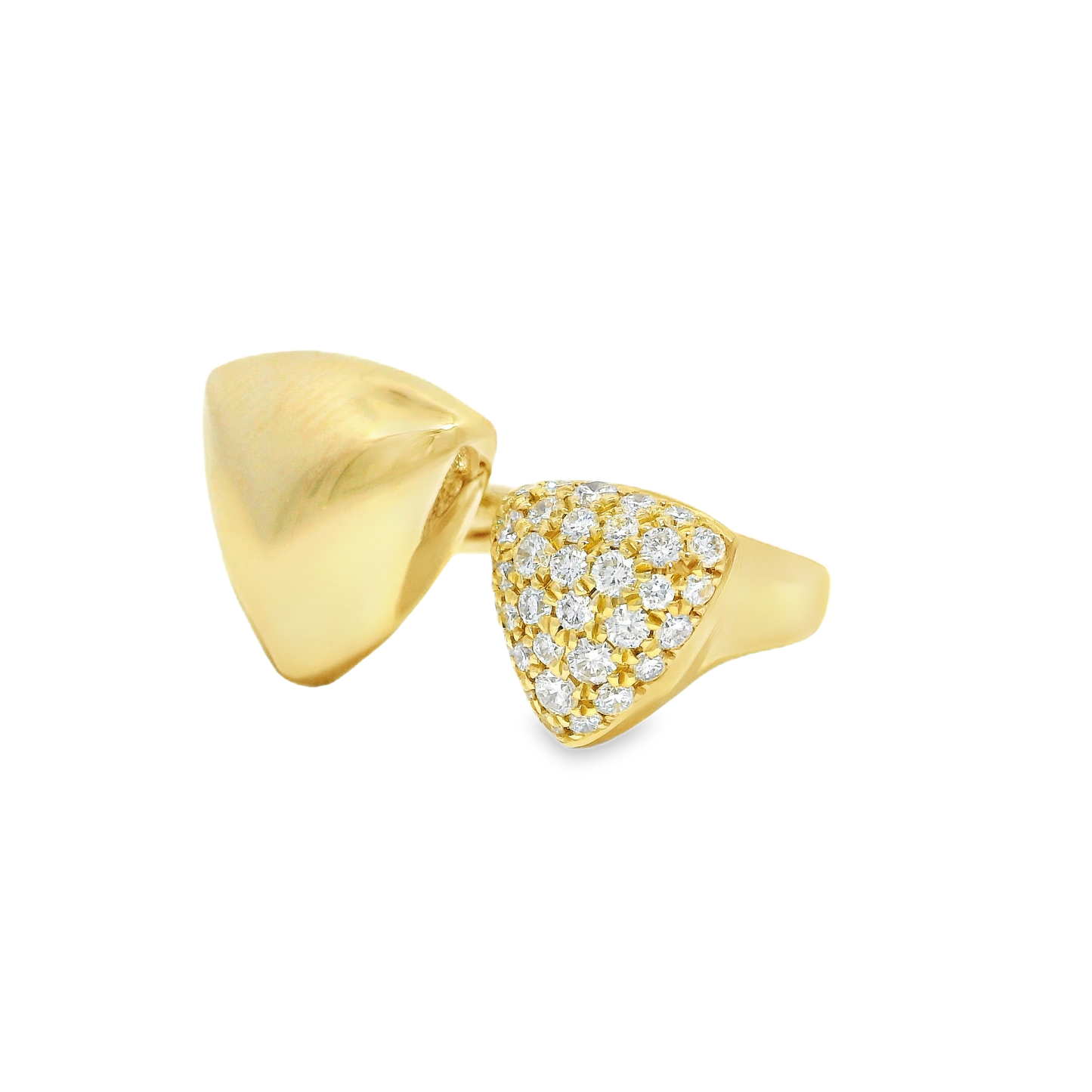 0.50CT Diamond Ring 14k Yellow Gold