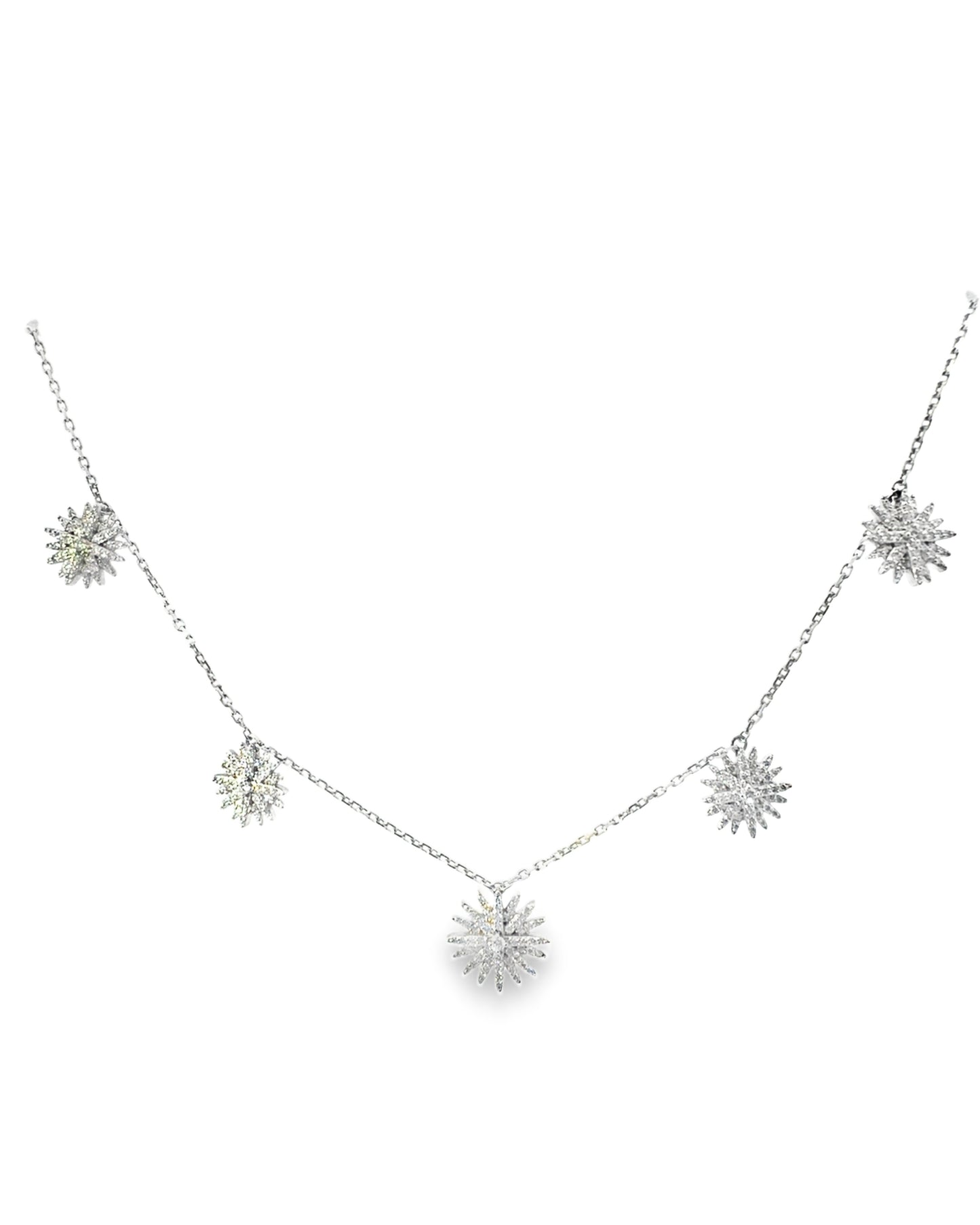 1.86Ct Diamond Pendant 14k White Gold