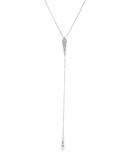 0.50CT Diamond Pendant 14k White Gold
