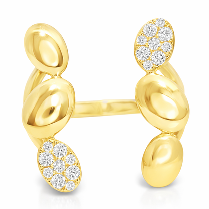 0.20CT Diamond Ring 14k Yellow Gold