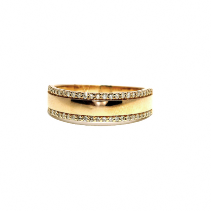 .20CT Round Cut Diamond Ring 18K Gold