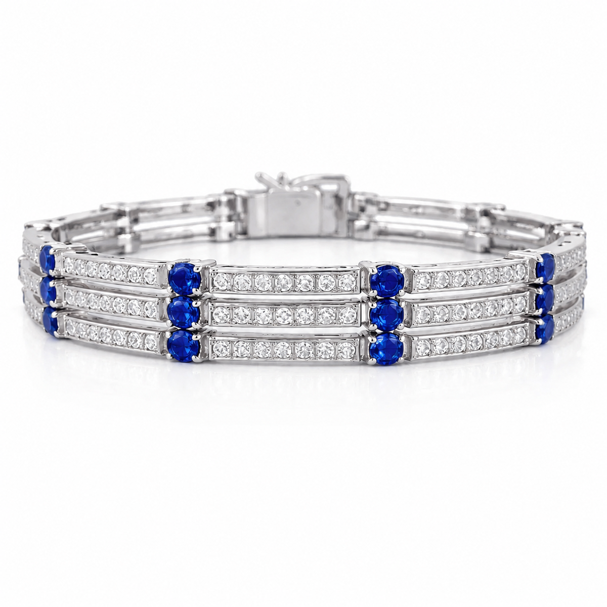 3.07ct diamond bracelet in 14k white gold – Niara