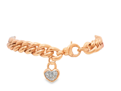 1.56CT Diamond Bracelet 14k Gold