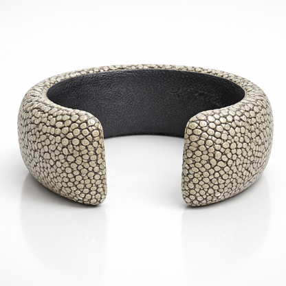 Stingray Cuff Bangle 0.72CT Diamond 14K Yellow Gold