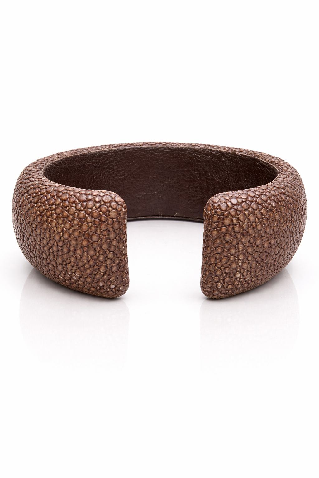 Stingray Cuff Bangle 0.27CT 14k Yellow Gold