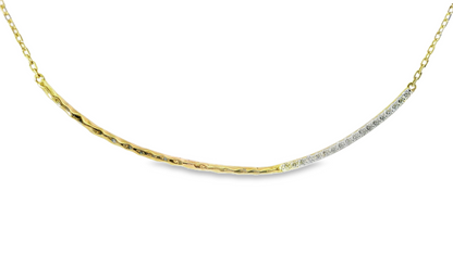 0.19CT Diamond Pendant 14k Gold