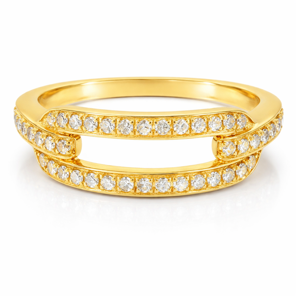 0.28CT Diamond Ring with Turquoise 14k Yellow Gold