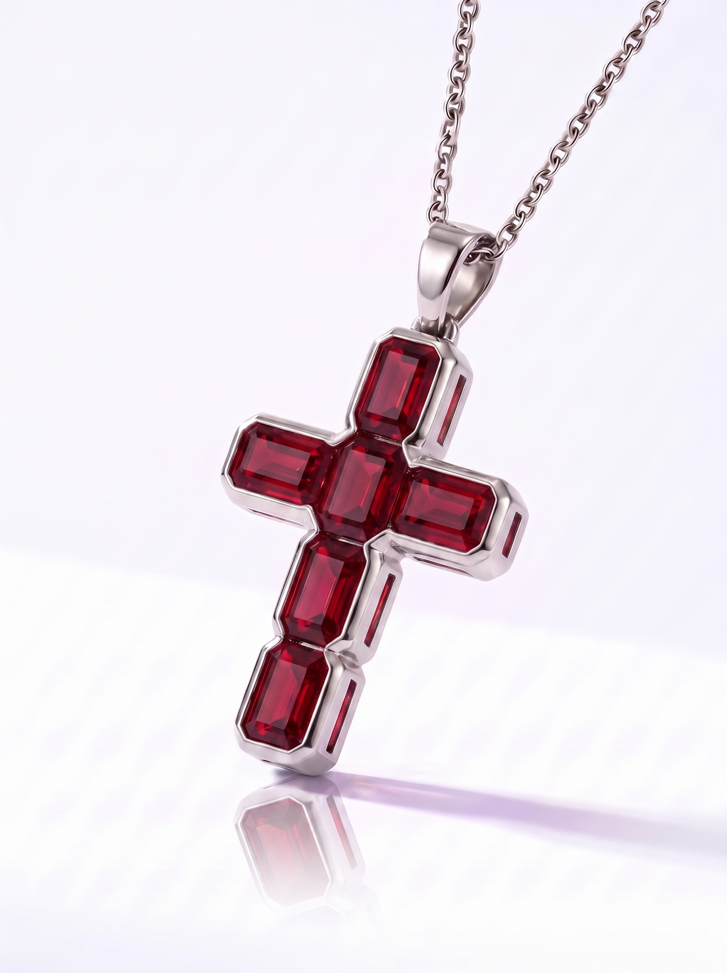 Ruby Argent Cross