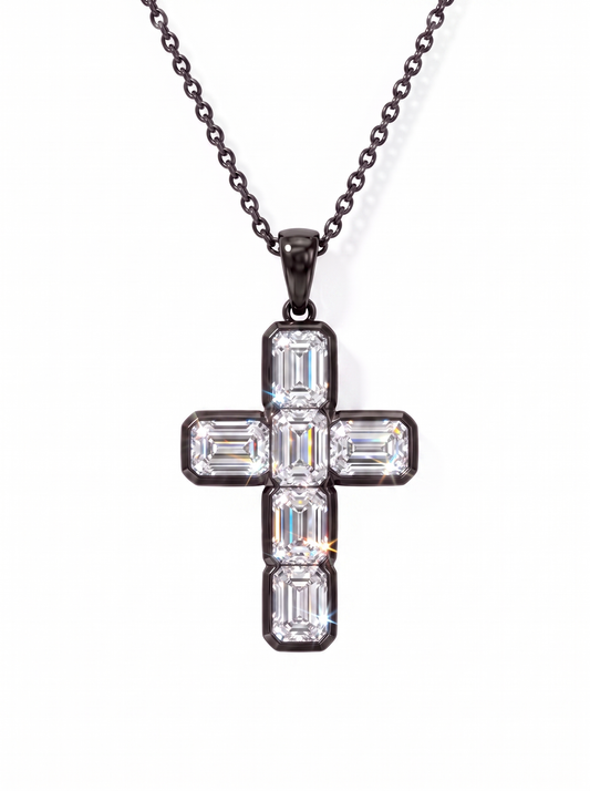 Diamond Argent Cross