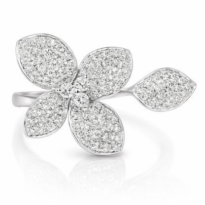 0.48CT Diamond Ring 14k White Gold