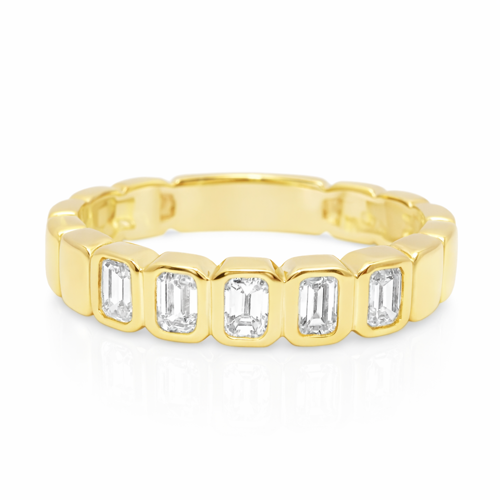 0.42CT Diamond ring 14k Yellow Gold
