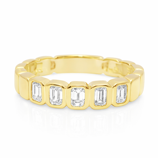 0.42CT Diamond ring 14k Yellow Gold